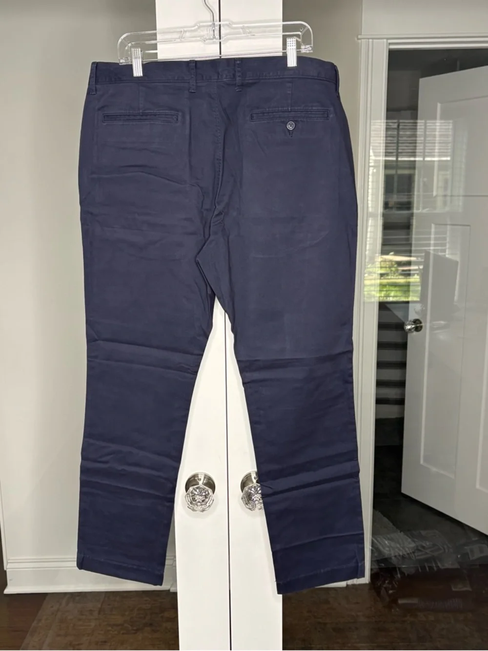 NWT J. Crew 1040 Athletic Tapered-fit Stretch Chino Pant Navy Blue